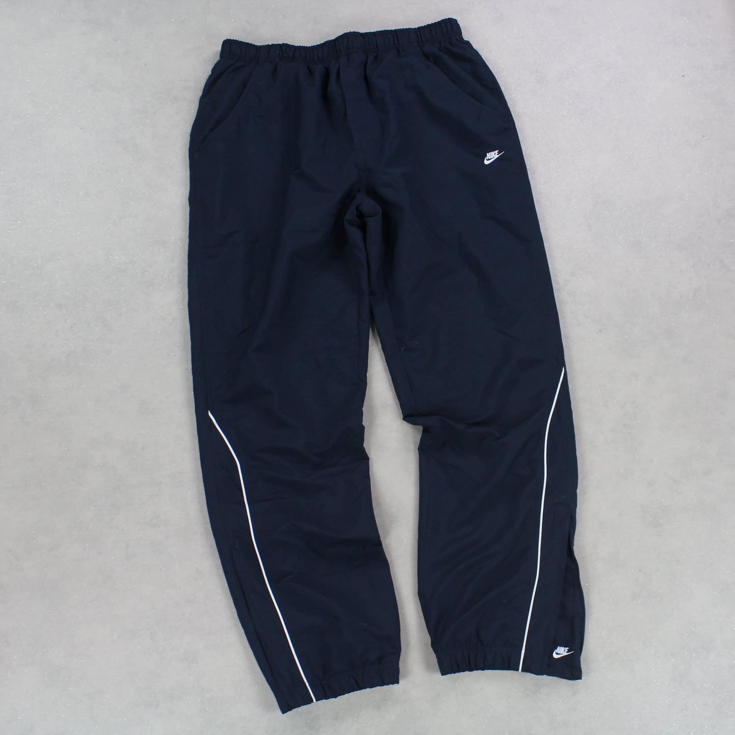 RARE 00s Nike Trackpants Navy - (L)