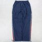 RARE Vintage 00s Nike Trackpants Blue - (M)