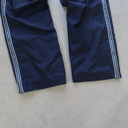 SUPER RARE 2000s Nike Trackpants Navy - (XS)