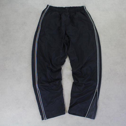 RARE 2000s Nike Trackpants Black - (L)