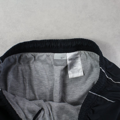 SUPER RARE 00s Nike Trackpants Black - (L)