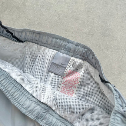 SUPER RARE 2000s Nike Trackpants Grey - (L)