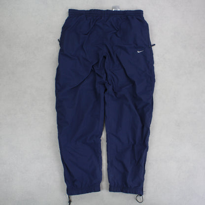 RARE 00s Nike Trackpants Navy - (L)