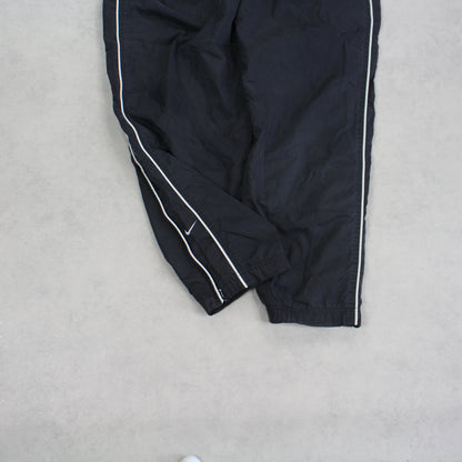 RARE Vintage 00s Nike Trackpants Black - (XXL)