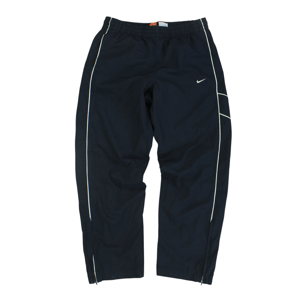 RARE 2000s Baggy Nike Trackpants Navy - (XL)