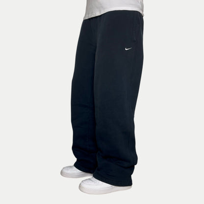 2000s Baggy Nike Joggers Navy - (L)