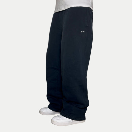 2000s Baggy Nike Joggers Navy - (L)