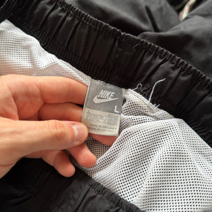 RARE 2000s Nike Trackpants Black *PREMIUM* - (M)