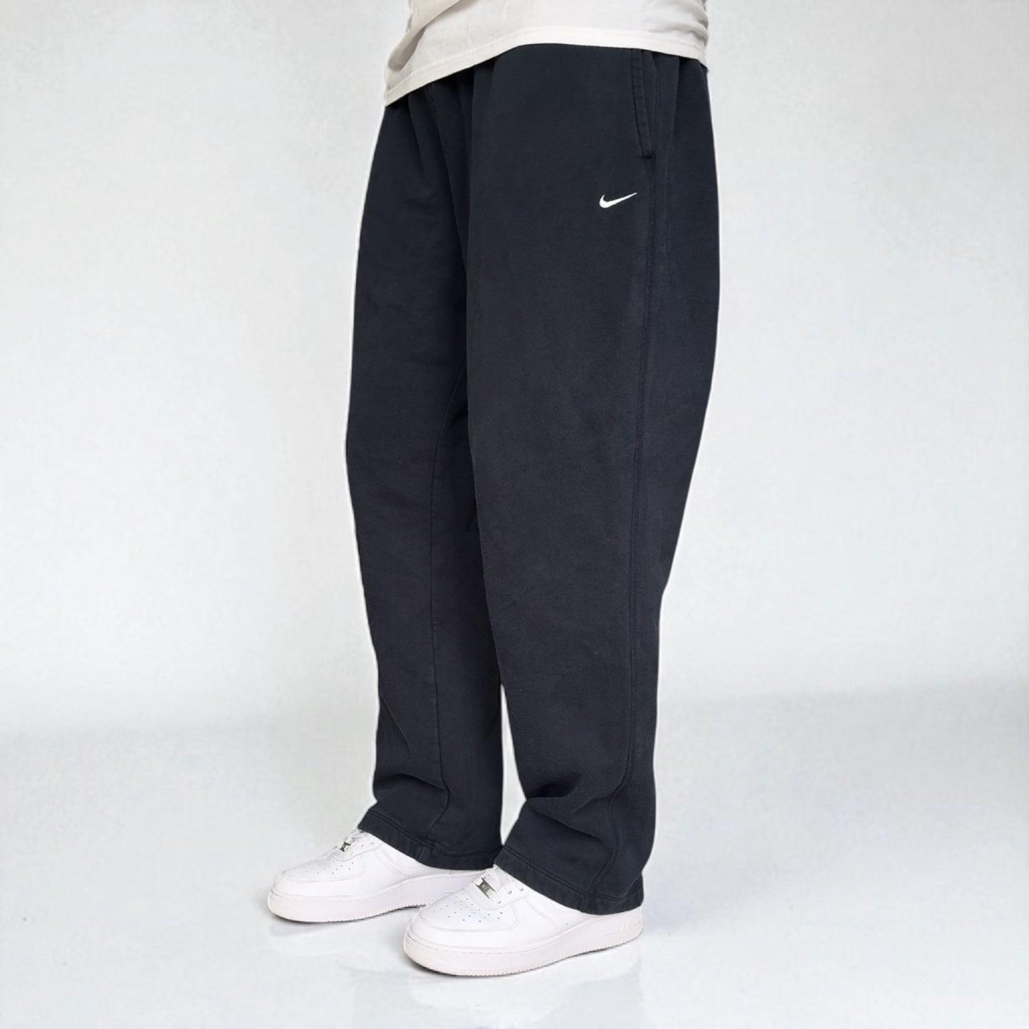 RARE 2000s Nike Joggers Navy - (L)