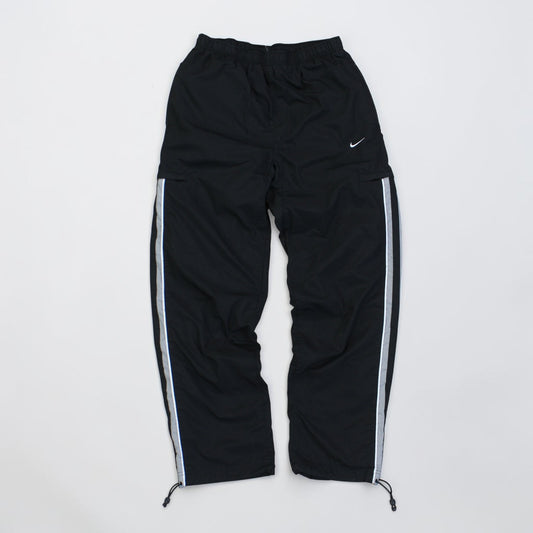 RARE 2000s Nike Baggy Trackpants Black - (L)