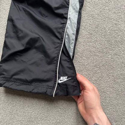 SUPER RARE 2000s Nike Trackpants Black - (L)