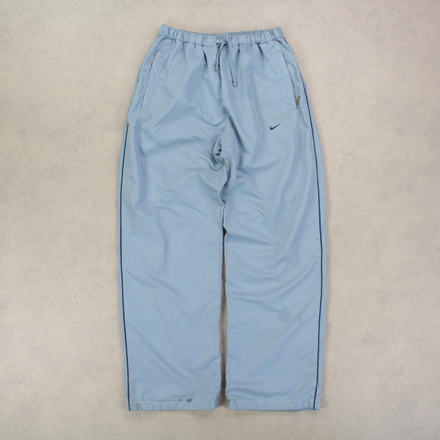 RARE 00s Nike Trackpants Blue - (S)