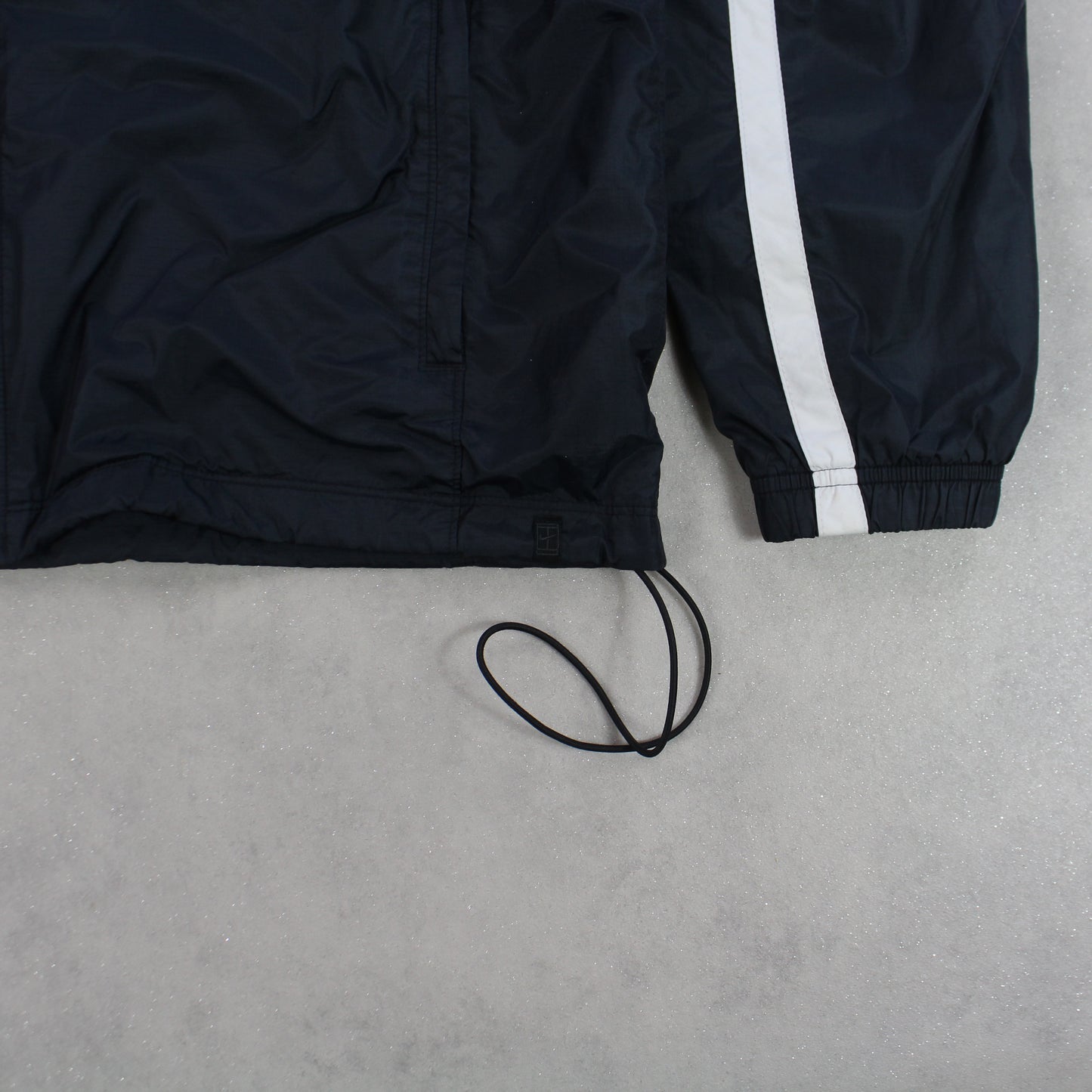 RARE 00s Nike Track Jacket Black - (L)