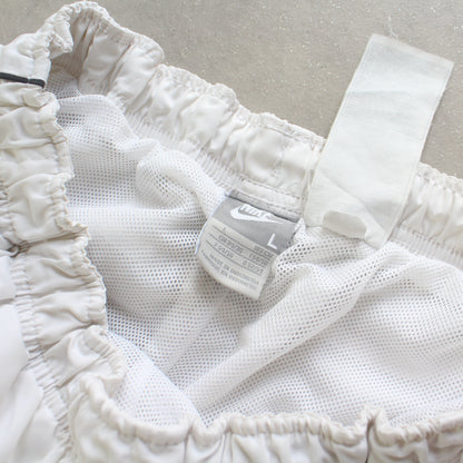 SUPER RARE 2000s Baggy Nike Shox Trackpants White - (L)
