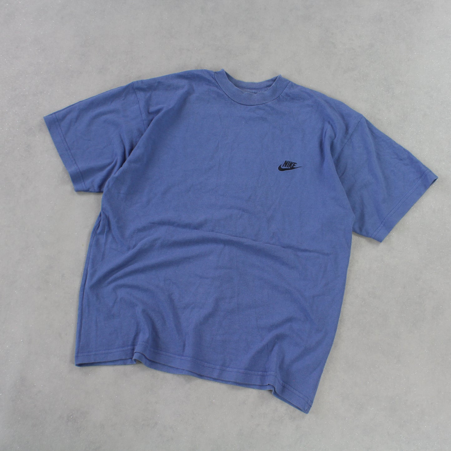 RARE 90s Nike T-Shirt Blue - (S)