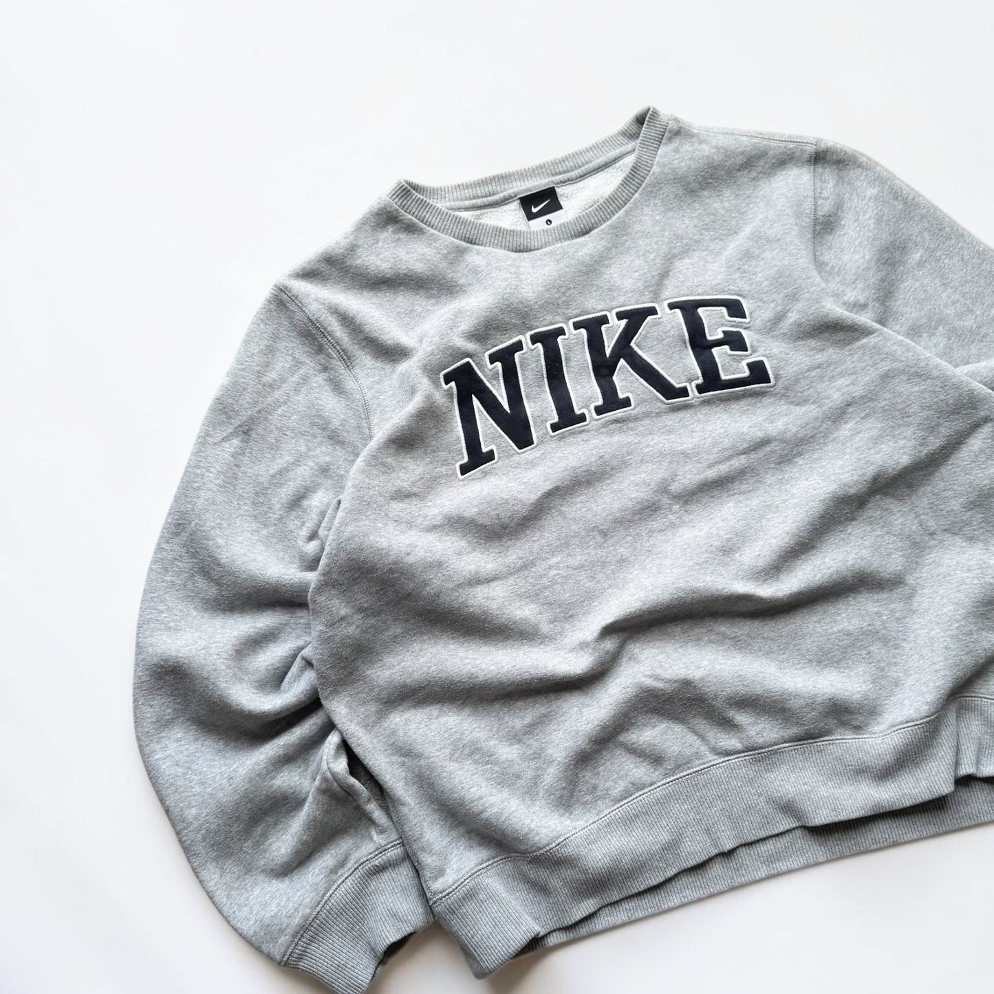 RARE 2000s Nike Sweatshirt Grey - (L)
