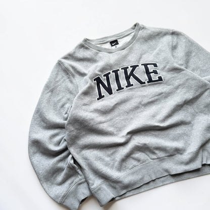RARE 2000s Nike Sweatshirt Grey - (L)