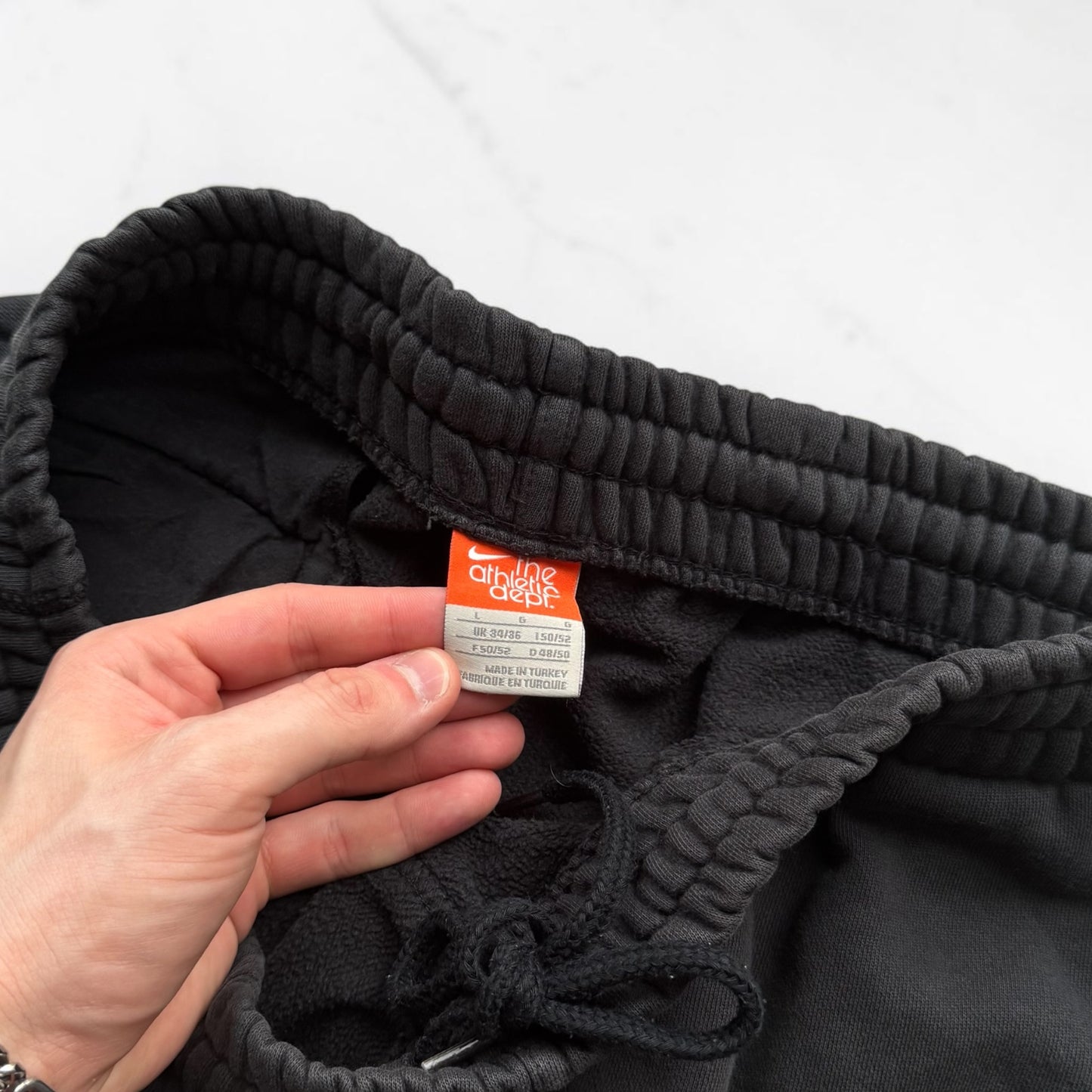 SUPER RARE 2000s Nike Joggers Black - (L)