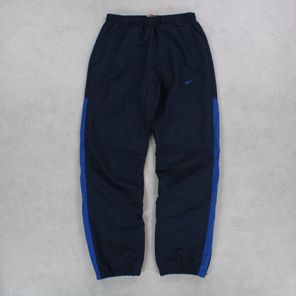 RARE 00s Nike Trackpants Navy - (M)