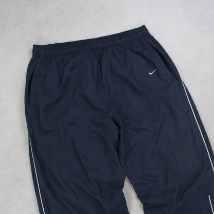 SELTENE Nike Athletic Trainingshose aus den 00ern, Marineblau – (L)