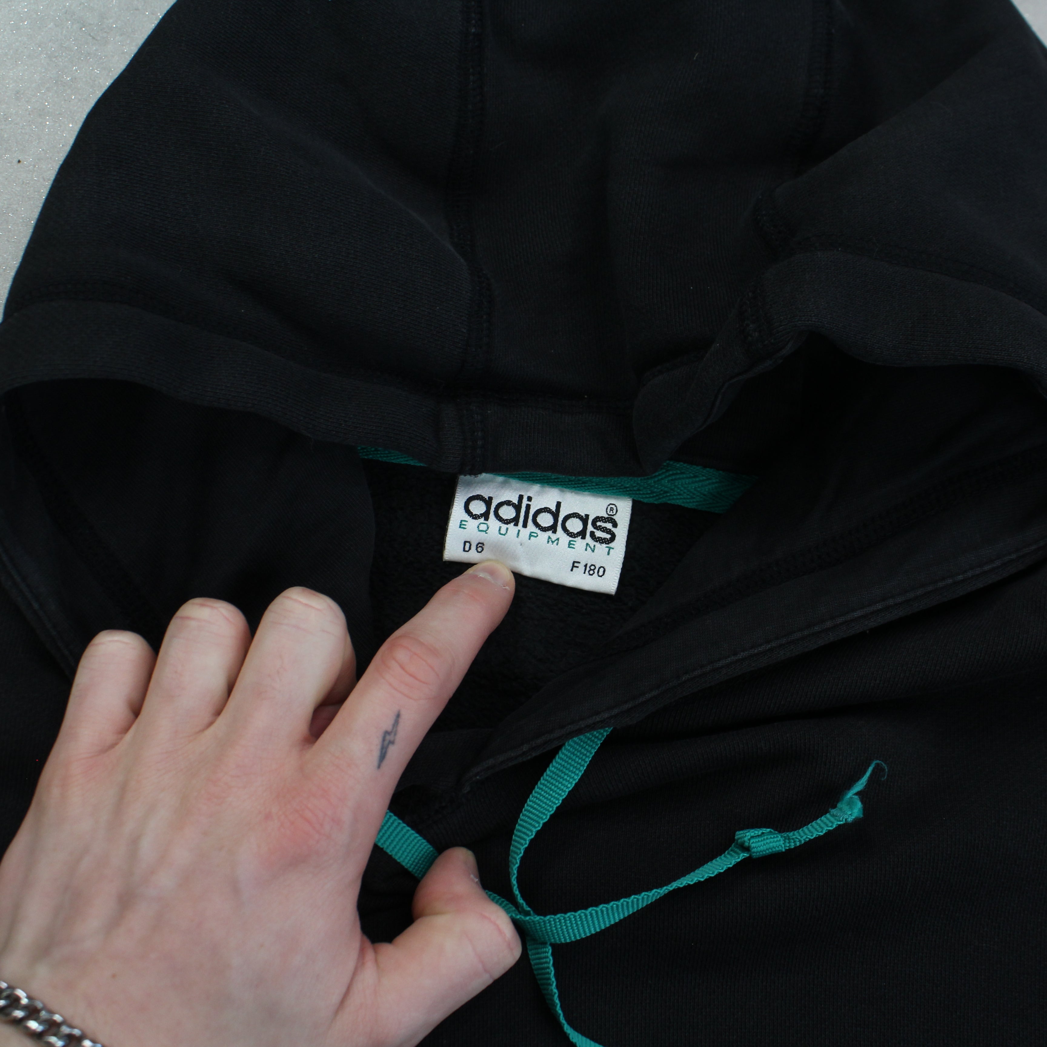 Adidas eqt outlet hoodie black