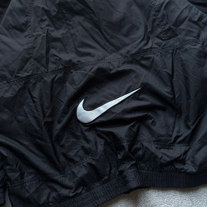 RARE 1990s Nike Track Jacket Black - (XL)
