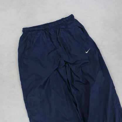 RARE 00s Nike Trackpants Navy - (S)