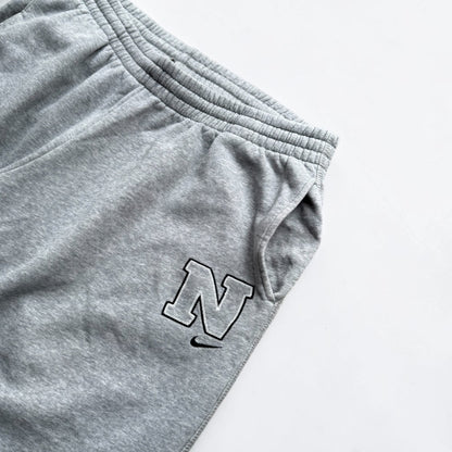 SUPER RARE 2000s Wide Leg Nike Joggers Grey - (L)