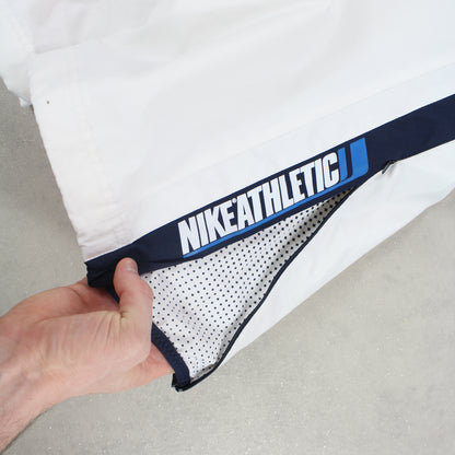 SUPER RARE 2000s Nike Athletic Trackpants White - (L)