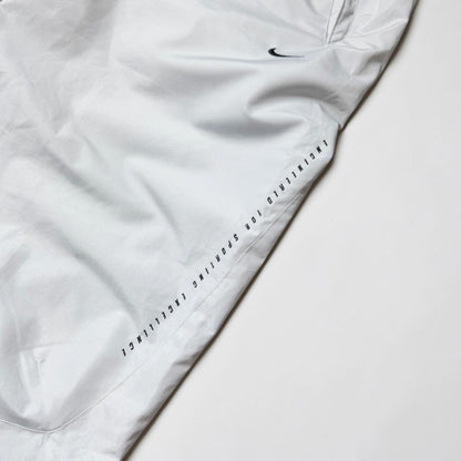 RARE 2000s Super Baggy Nike Trackpants Grey - (XL)