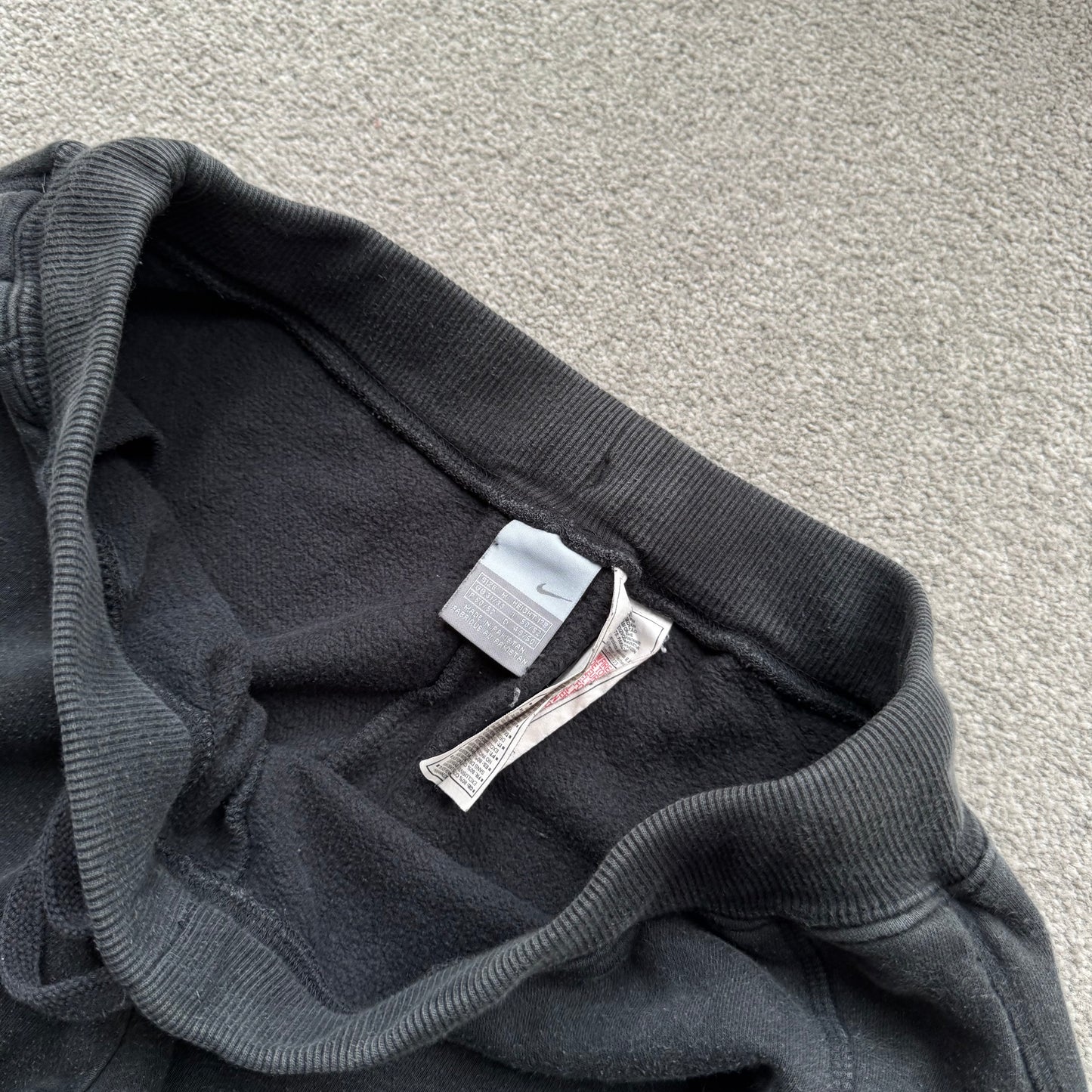 SUPER RARE 2000s Nike Joggers Grey - (M)