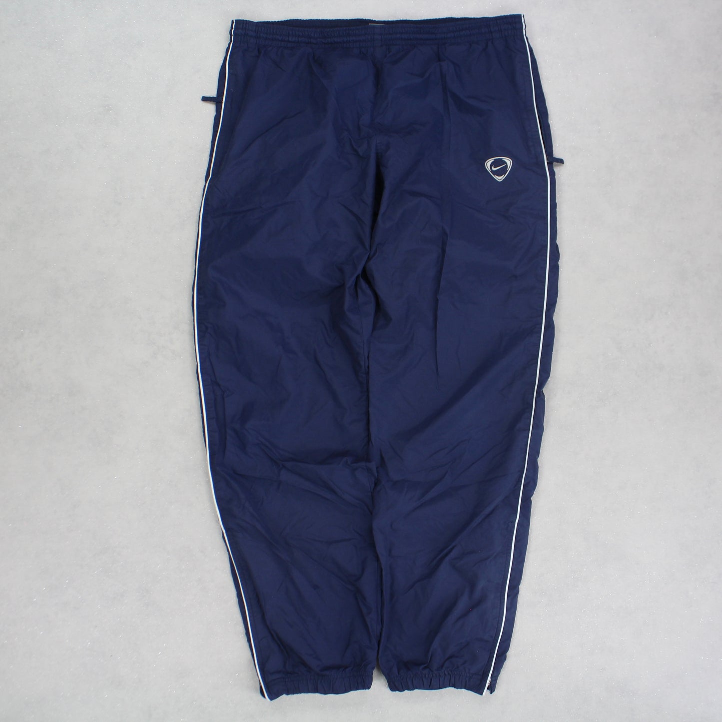 RARE Vintage 00s Nike Trackpants Navy - (XL)