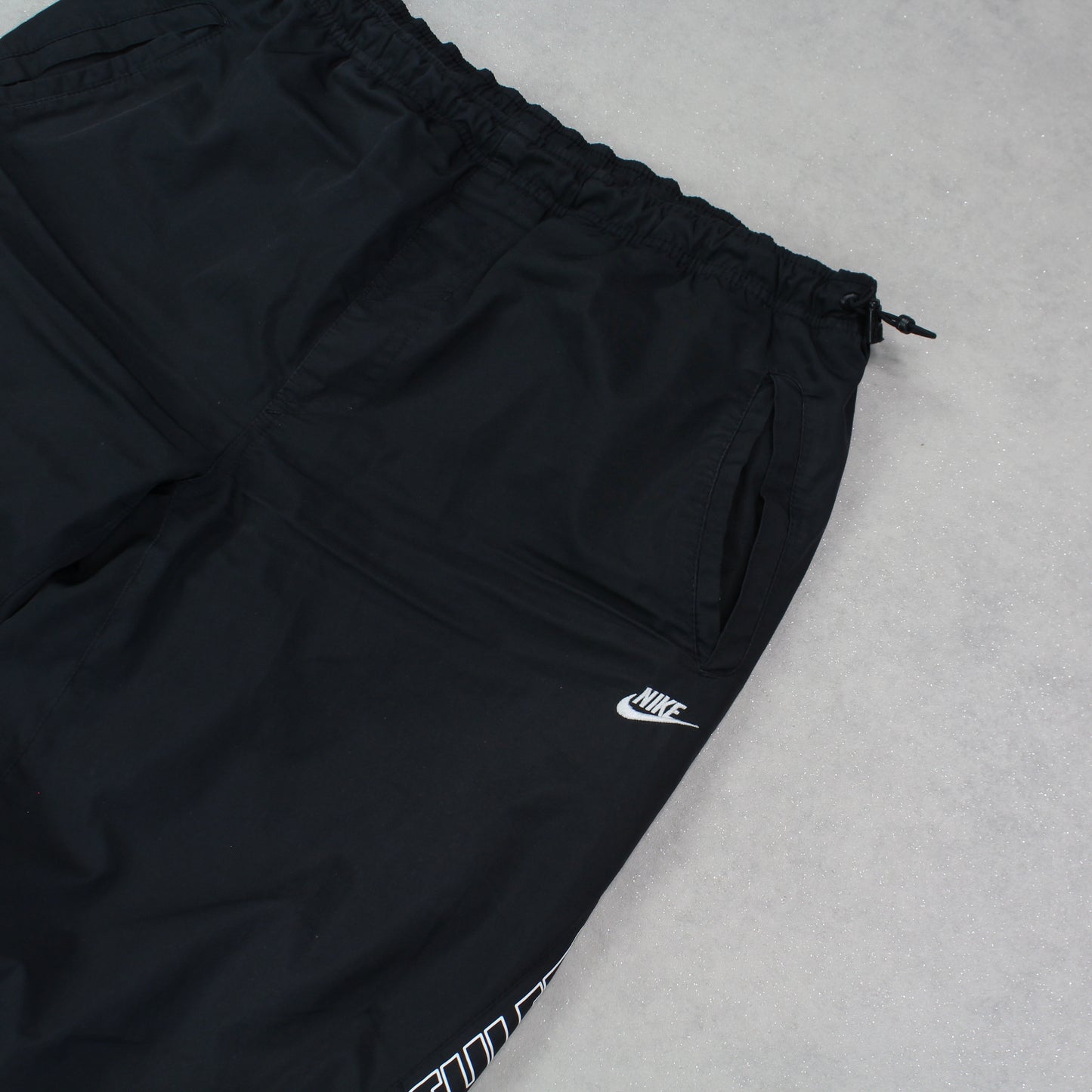 RARE 00s Nike Trackpants Black - (L)