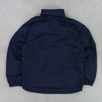 RARE 00s Nike Hooded Track Jacket Navy - (M)