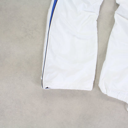 SUPER RARE 2000s Baggy Nike Trackpants White - (L)