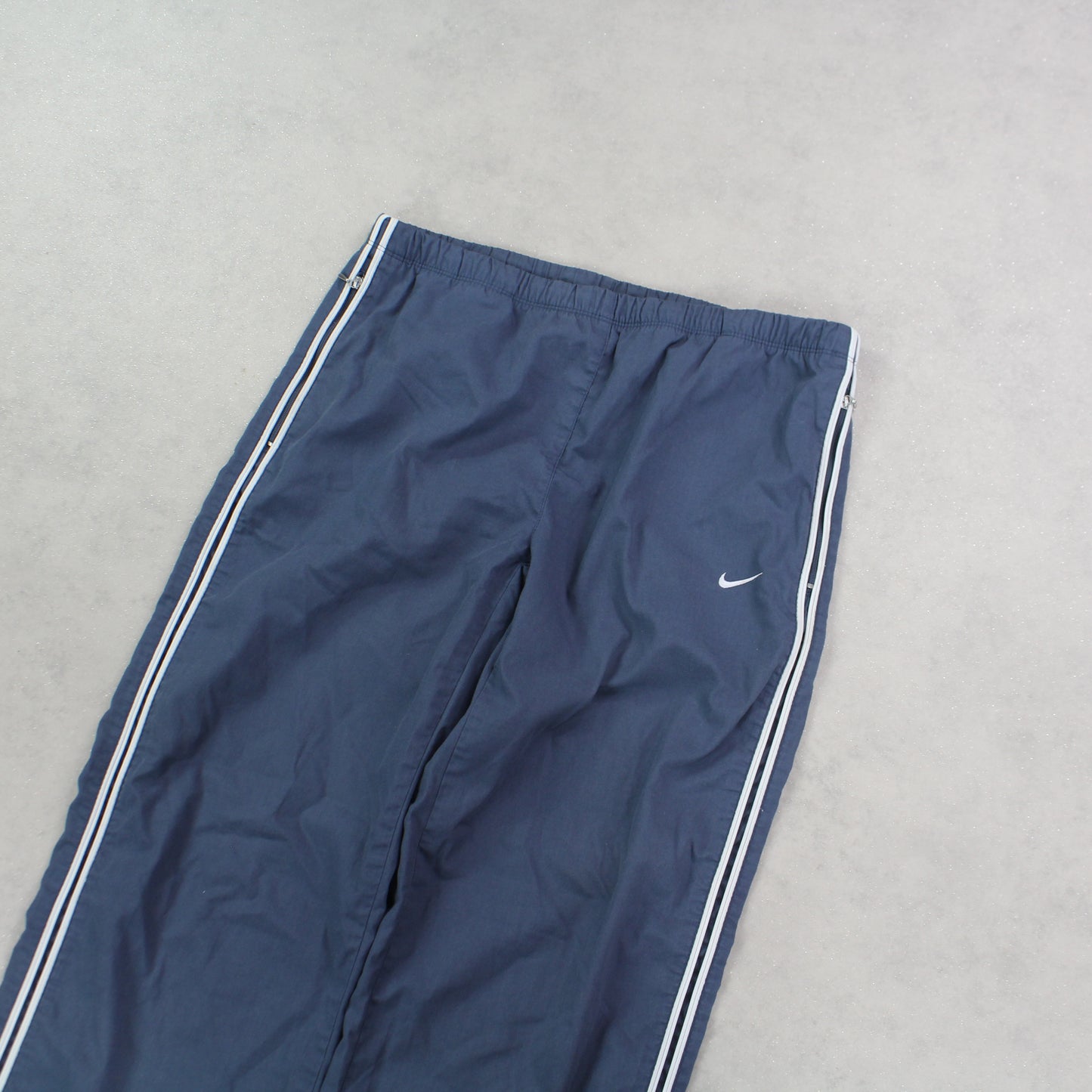 SUPER RARE 00s Nike Trackpants Blue - (S)