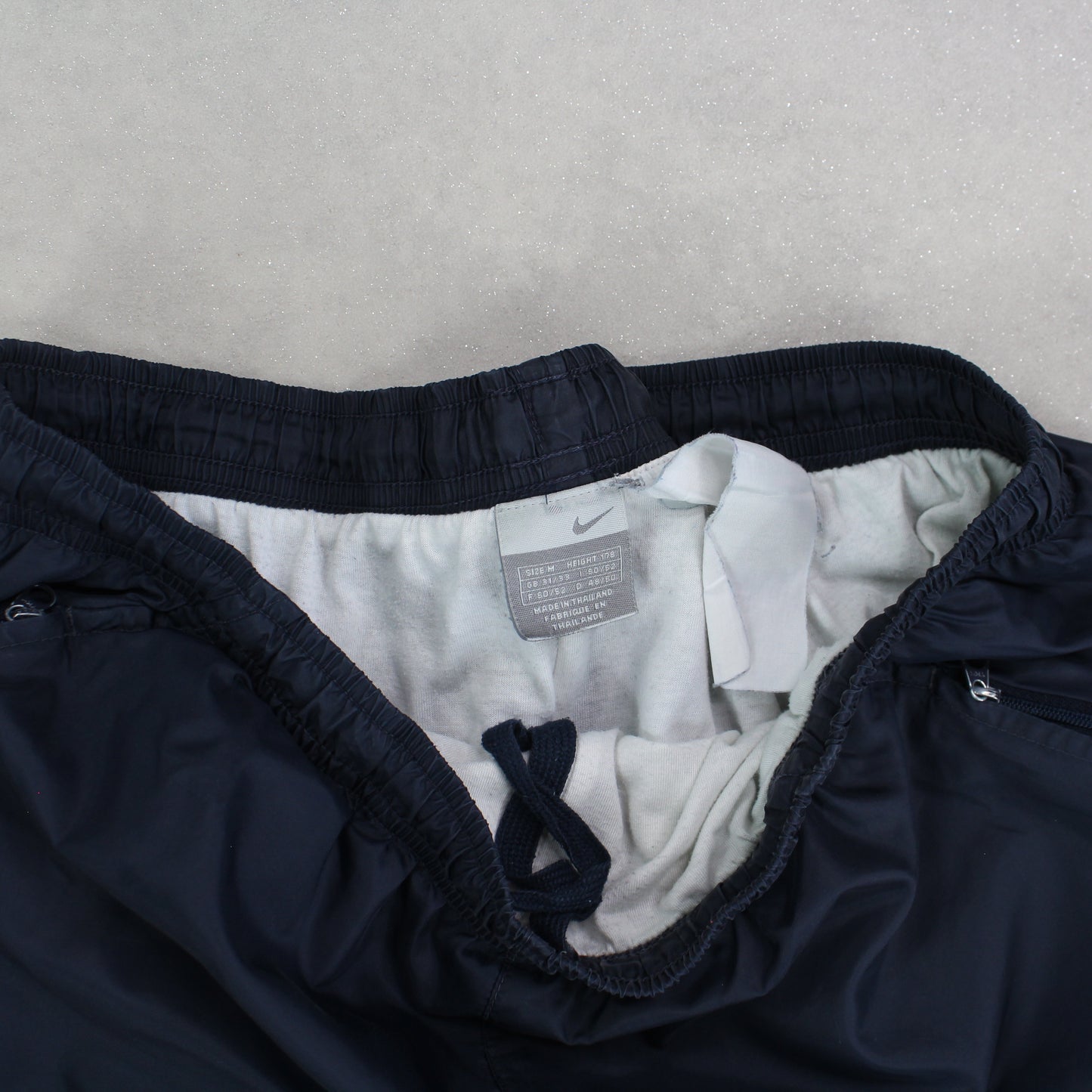 RARE 00s Nike Trackpants Navy - (S)