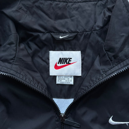 RARE 1990s Nike Track Jacket Black - (XL)