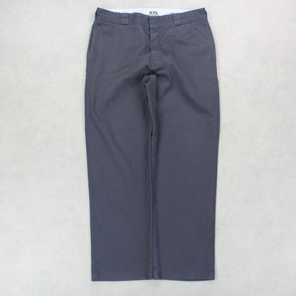 Vintage Dickies Pants Grey - (L)