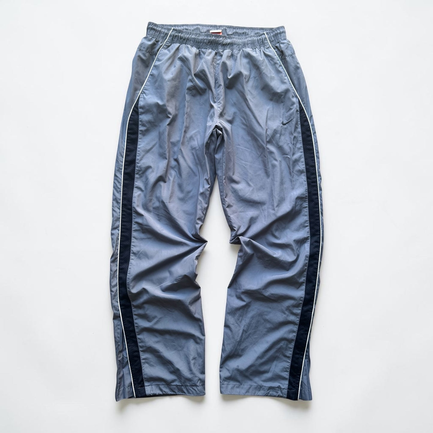 RARE 2000s Nike Trackpants Blue - (L)