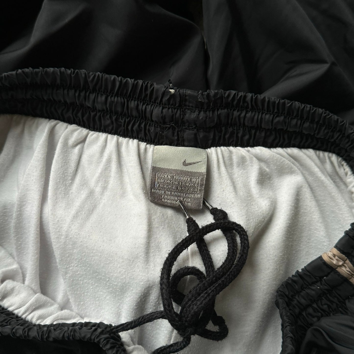 RARE 2000s Nike Trackpants Black - (M)