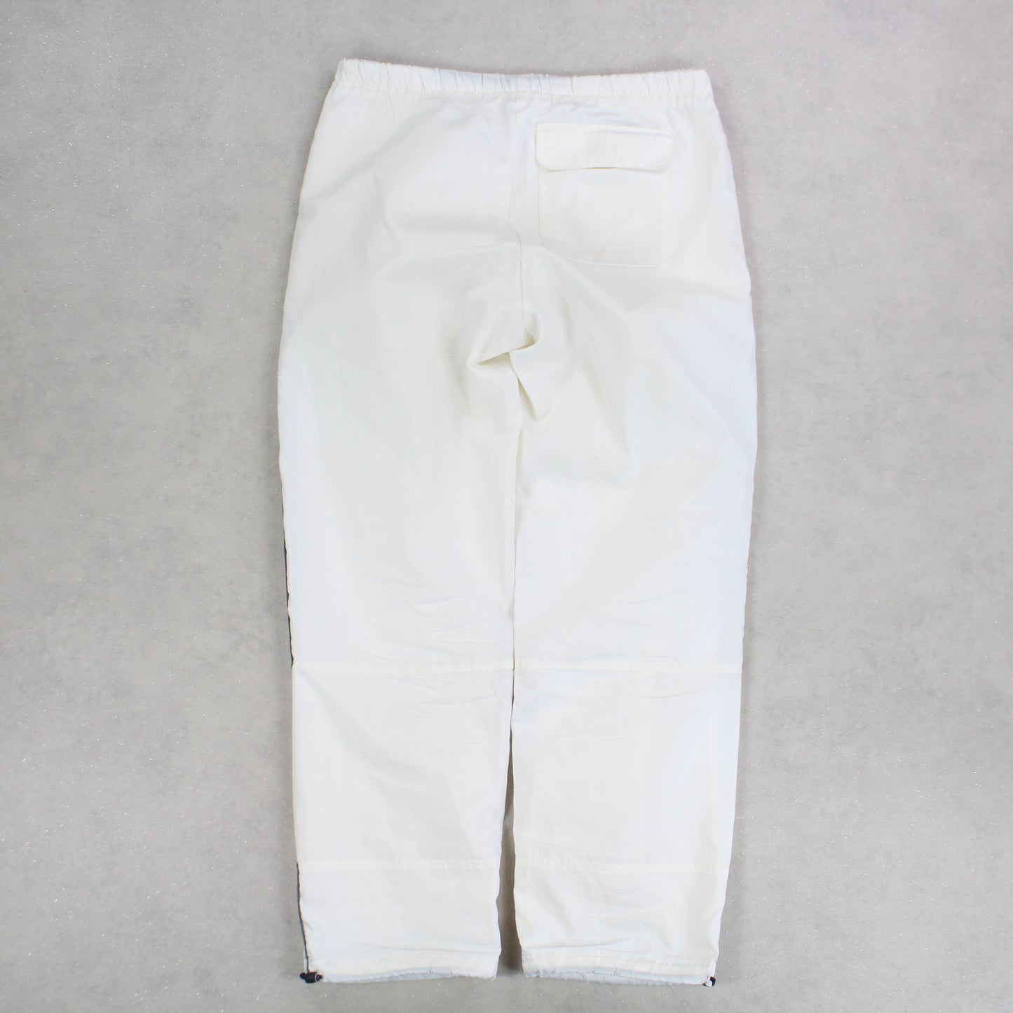 RARE 90s Nike Trackpants Cream - (L)