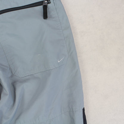 RARE 00s Nike Trackpants Teal - (L)