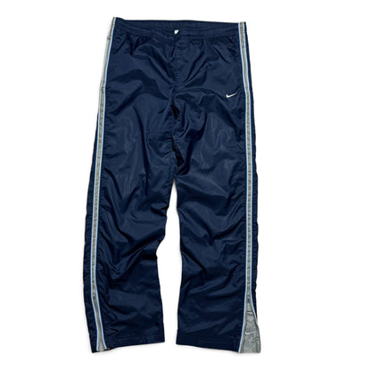 RARE 2000s Nike Trackpants Navy - (S) | PREMIUM