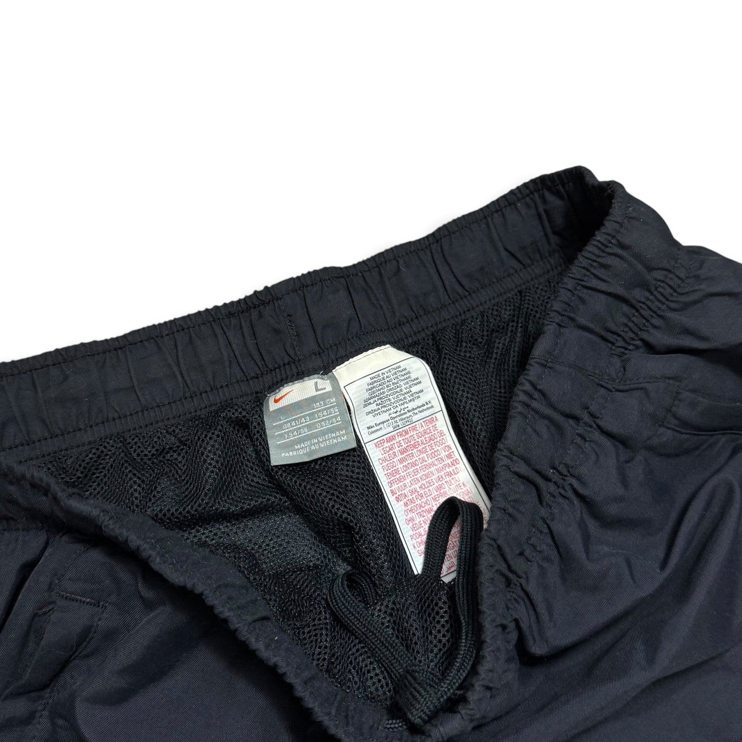 RARE 2000s Nike Trackpants Black - (M)