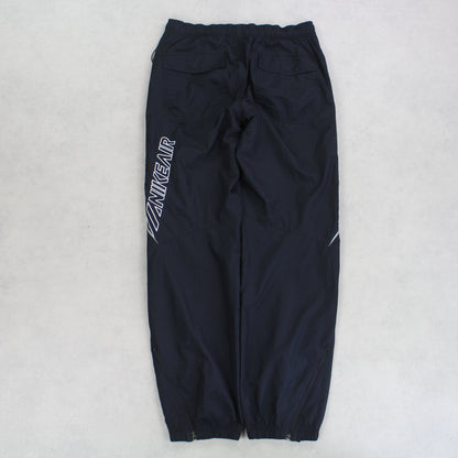 RARE Vintage 00s Nike Trackpants Black - (L)