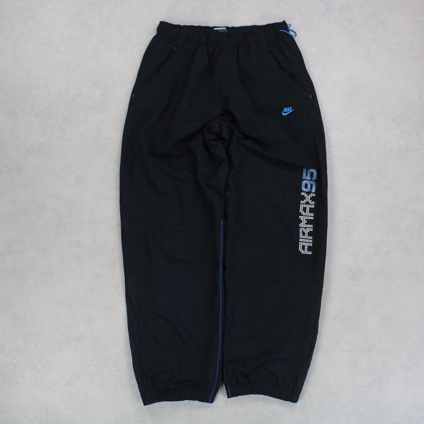 RARE 00s Nike Air Max Trackpants Black - (M)