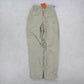 SUPER RARE Vintage 00s Nike Trackpants Beige BNWT - (XS)