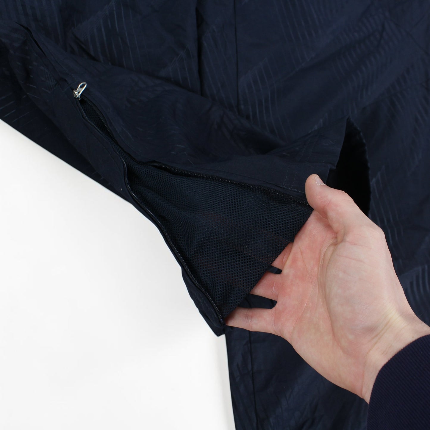 RARE 2000s Nike Air Trackpants Navy - (L)