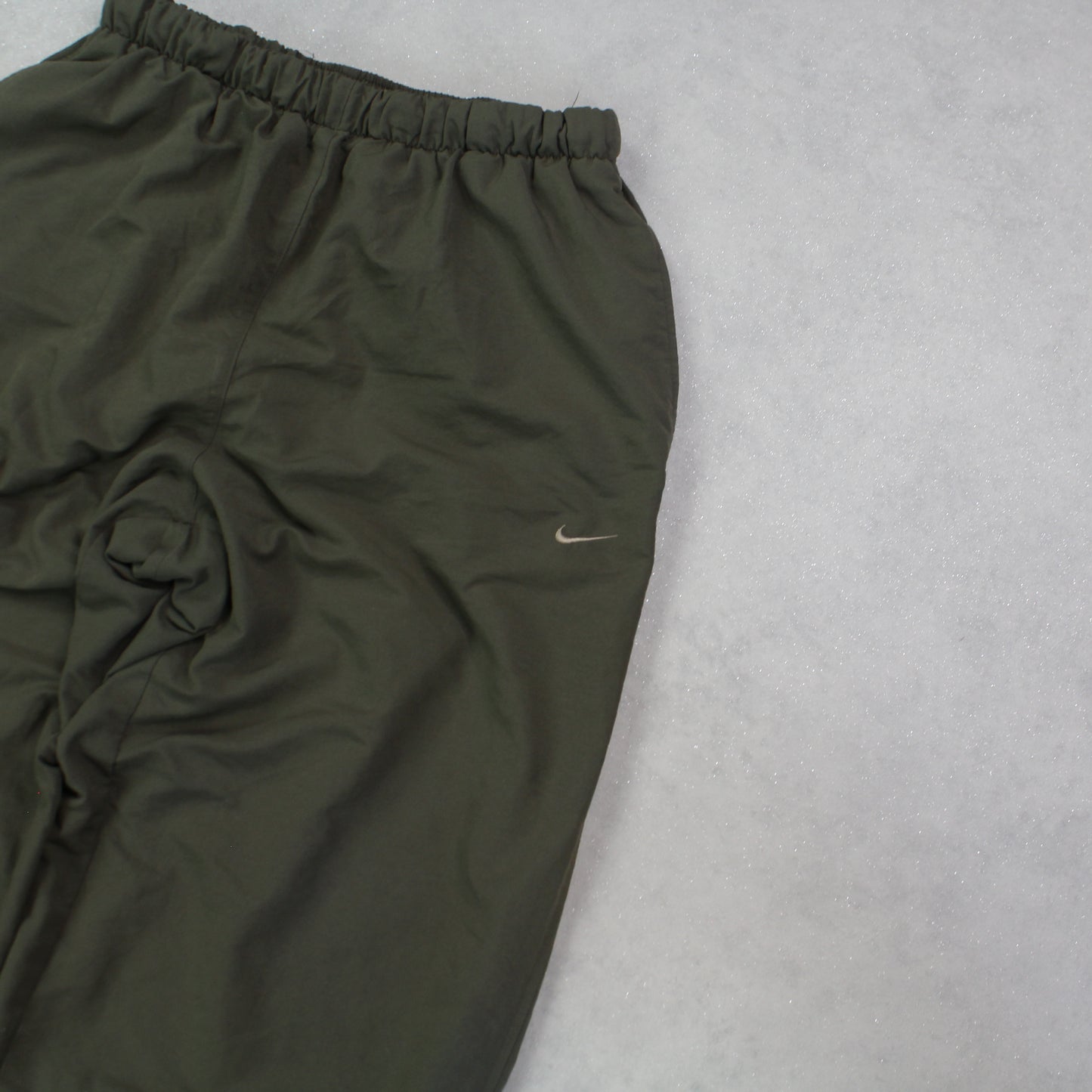 RARE 00s Nike Trackpants Green - (S)